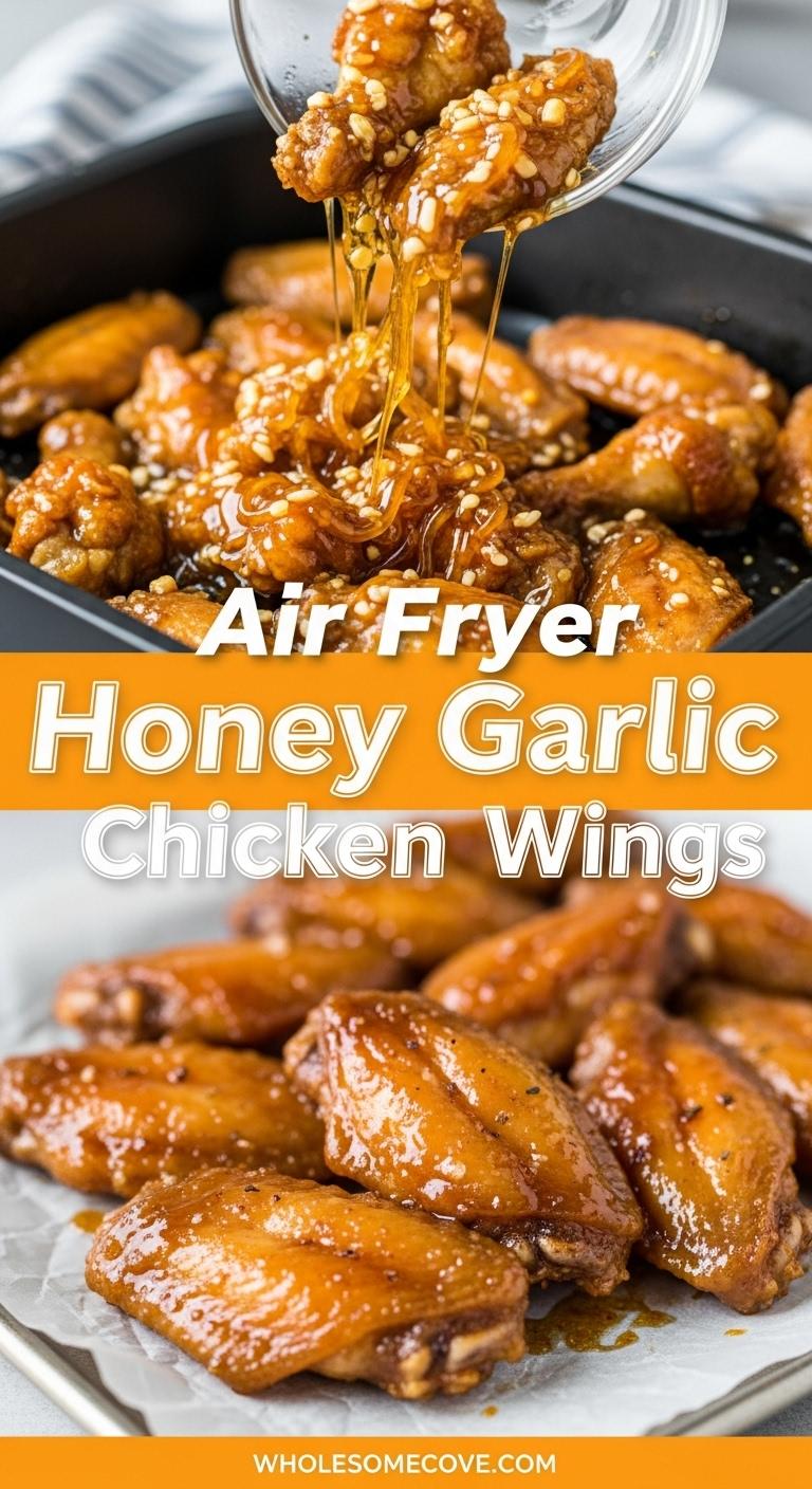 Air Fryer Honey Garlic Chicken Wings Recipe - Sweet and Savory Chicken Ideas Air Fryer Honey Garlic Chicken Wings Recipe - Sweet and Savory Chicken Ideas