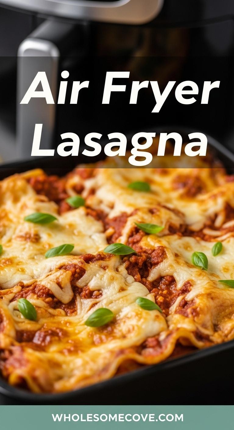 Air Fryer Lasagna Recipe - Dinner Ready in 30 Minutes Air Fryer Lasagna Recipe - Dinner Ready in 30 Minutes