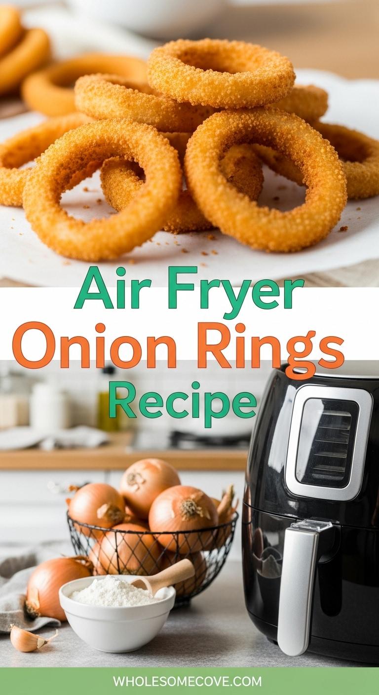 Air Fryer Onion Rings Recipe – No Deep Frying Needed! Air Fryer Onion Rings Recipe – No Deep Frying Needed!