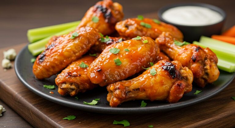 Air Fryer Spicy Buffalo Chicken Wings Recipe