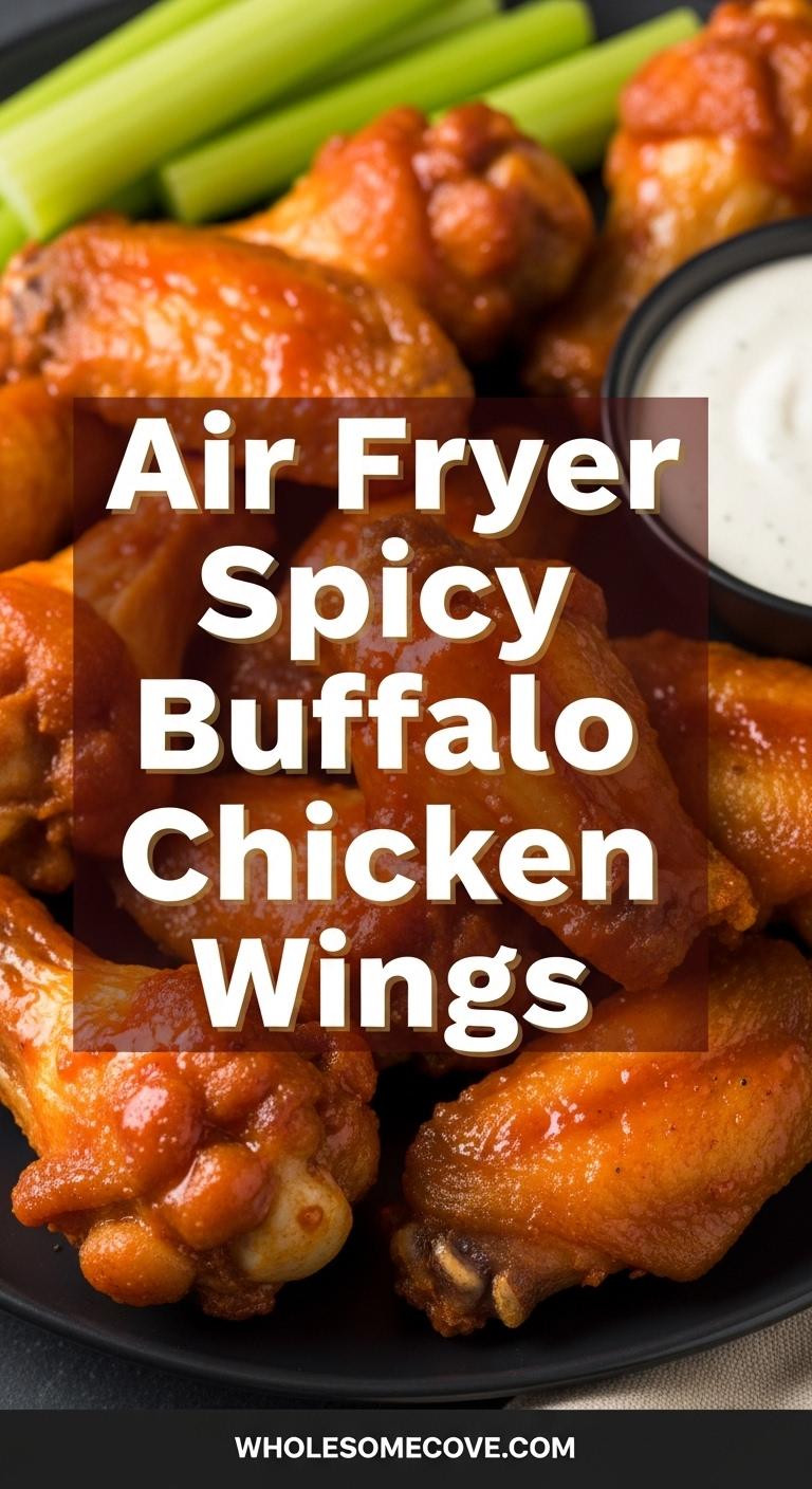 Air Fryer Spicy Buffalo Chicken Wings Recipe – Flavor-Packed & Healthy Air Fryer Spicy Buffalo Chicken Wings Recipe – Flavor-Packed & Healthy