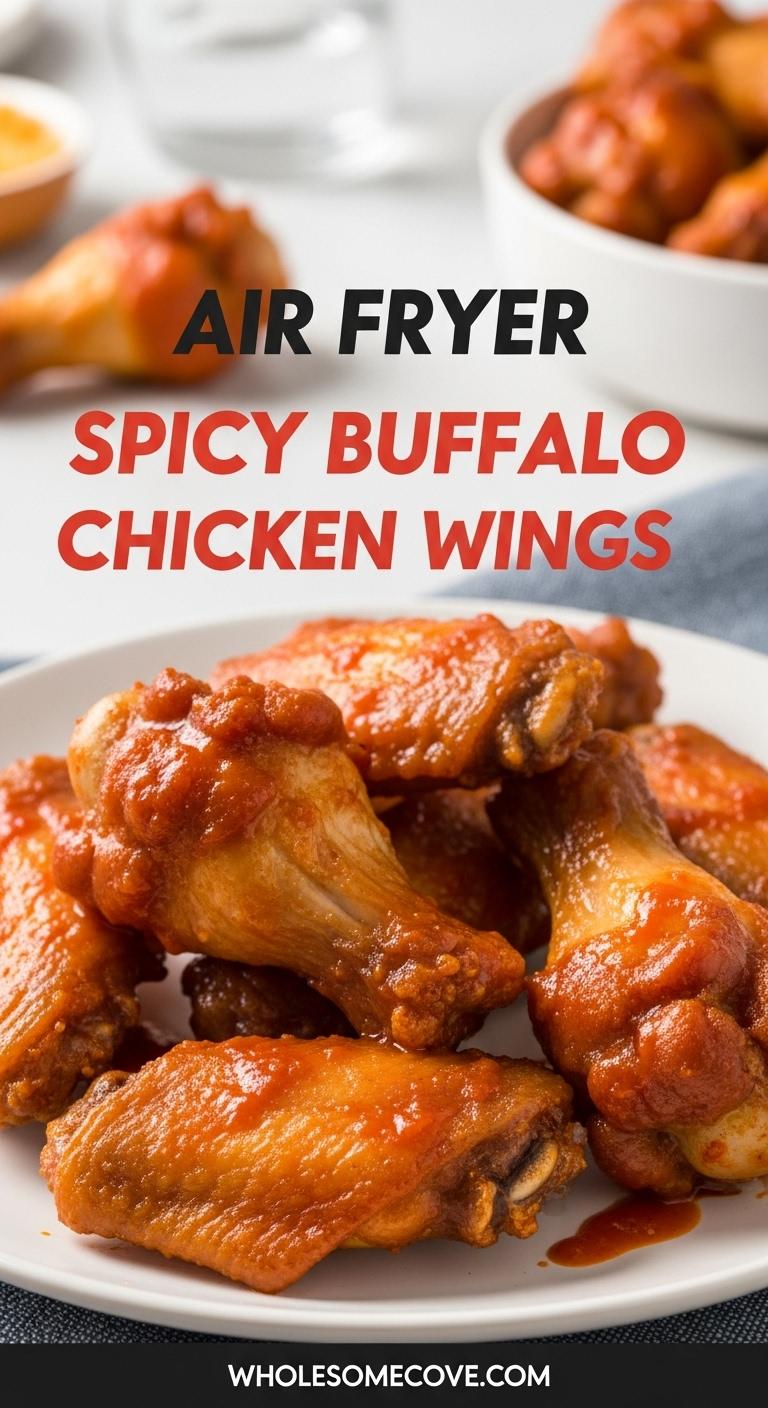 Air Fryer Spicy Buffalo Chicken Wings Recipe – Kid-Approved & Delicious Air Fryer Spicy Buffalo Chicken Wings Recipe – Kid-Approved & Delicious