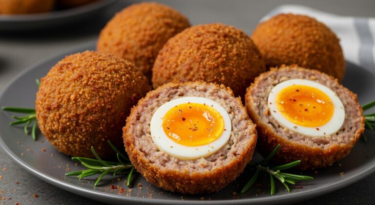 Air Fryer Turkey Scotch Eggs Recipe