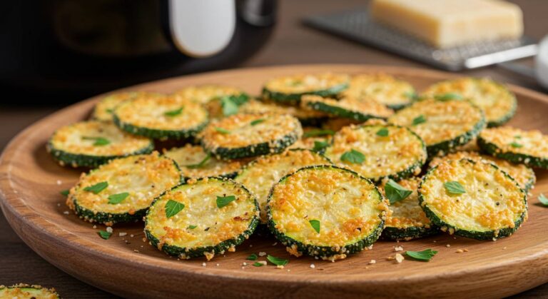 AirFryerZucchini ParmesanChipsRecipe
