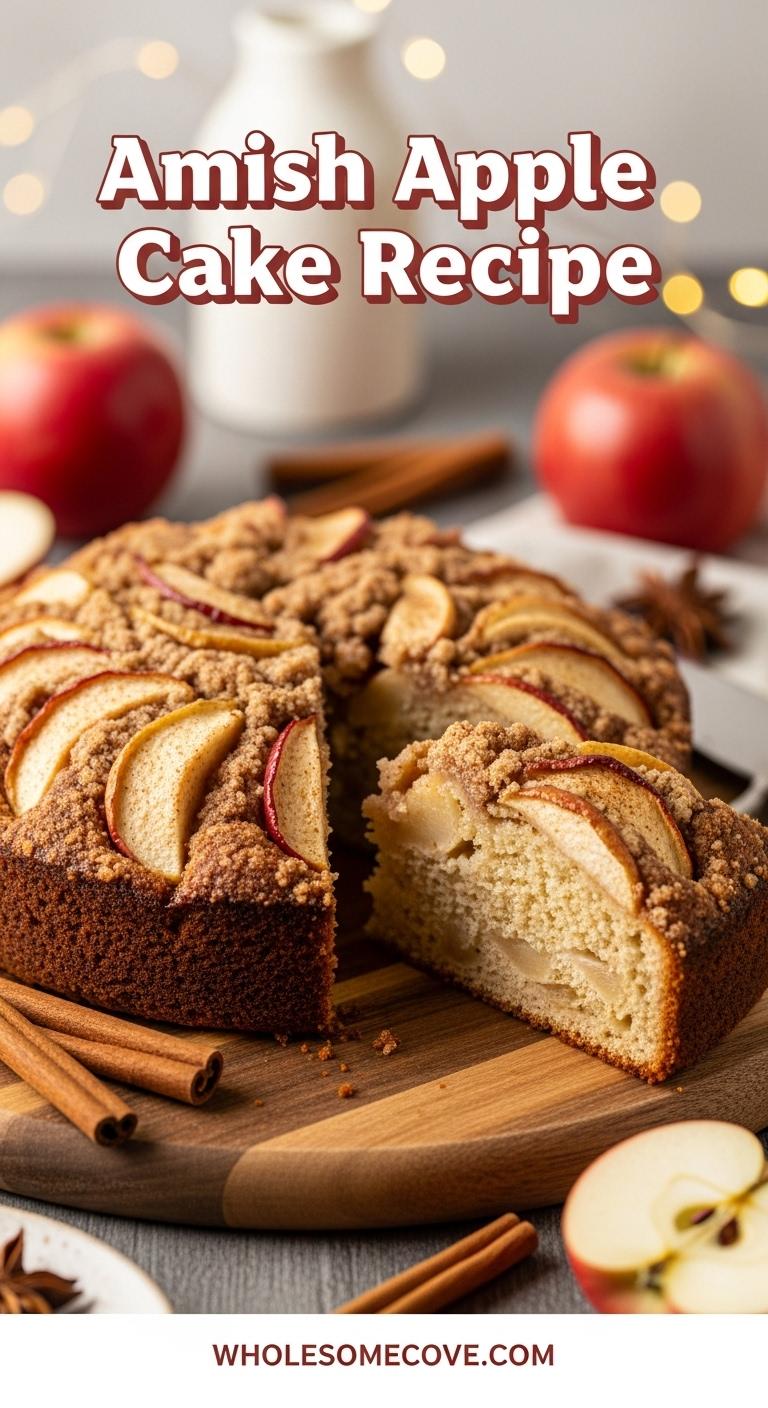 Amish Apple Cake Recipe That’s Easy and Delicious