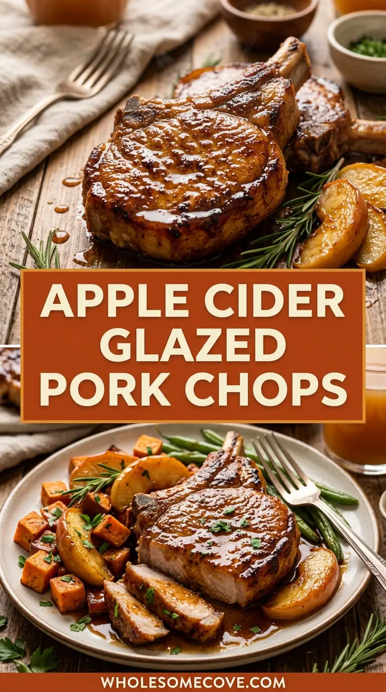 Apple Cider Glazed Pork Chops Recipe
