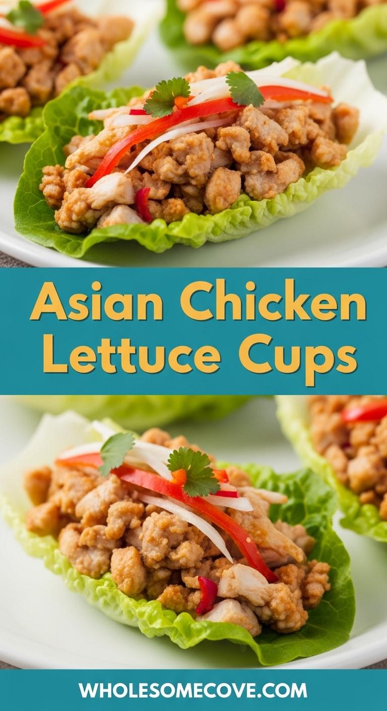 Asian Chicken Lettuce Cups - Best Light Lunch Ideas Asian Chicken Lettuce Cups - Best Light Lunch Ideas