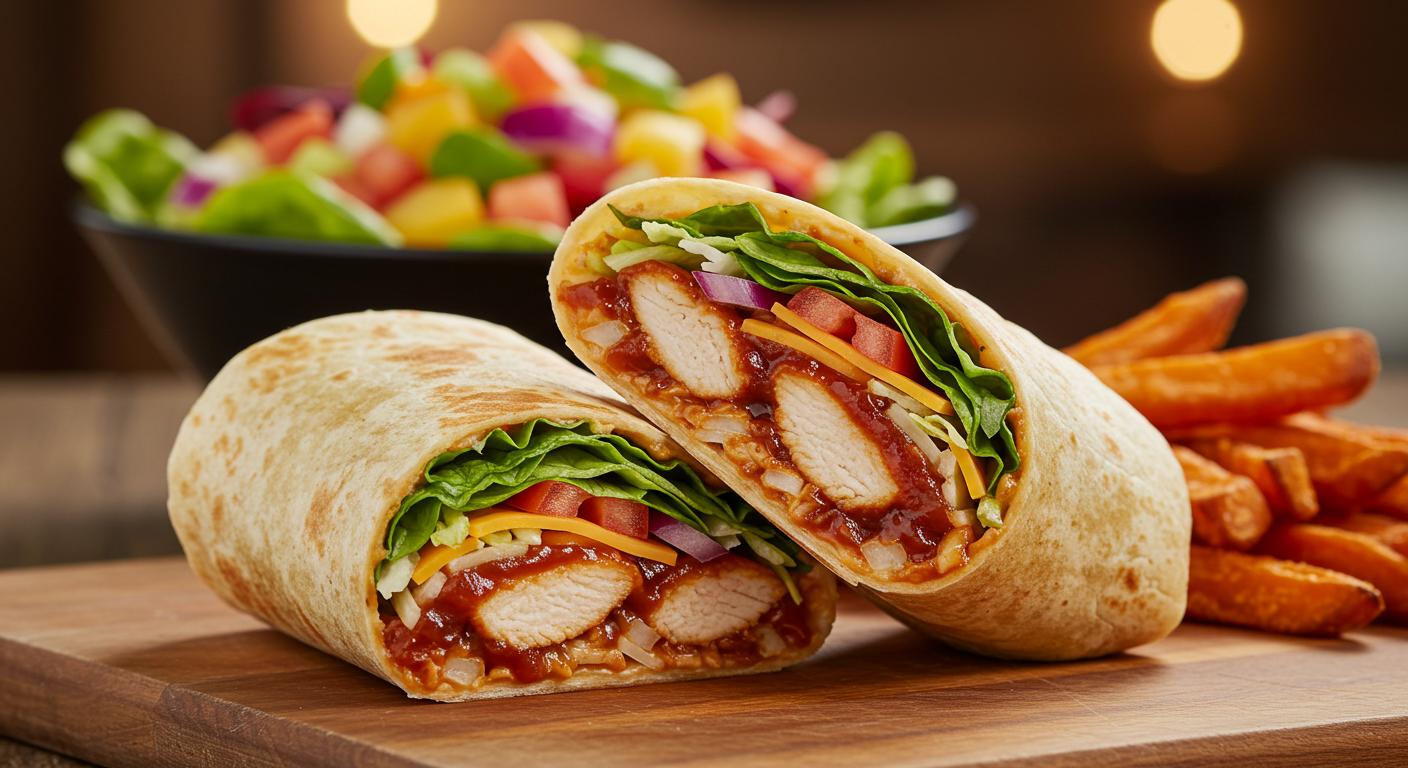 BBQ Chicken Wrap Recipe