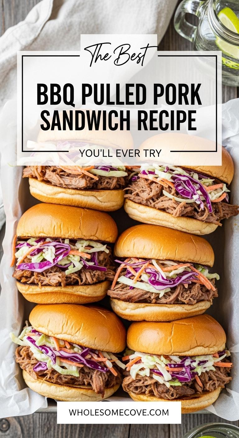 BBQ Pulled Pork Sandwiches – Crowd-Pleasing Party Recipe BBQ Pulled Pork Sandwiches – Crowd-Pleasing Party Recipe