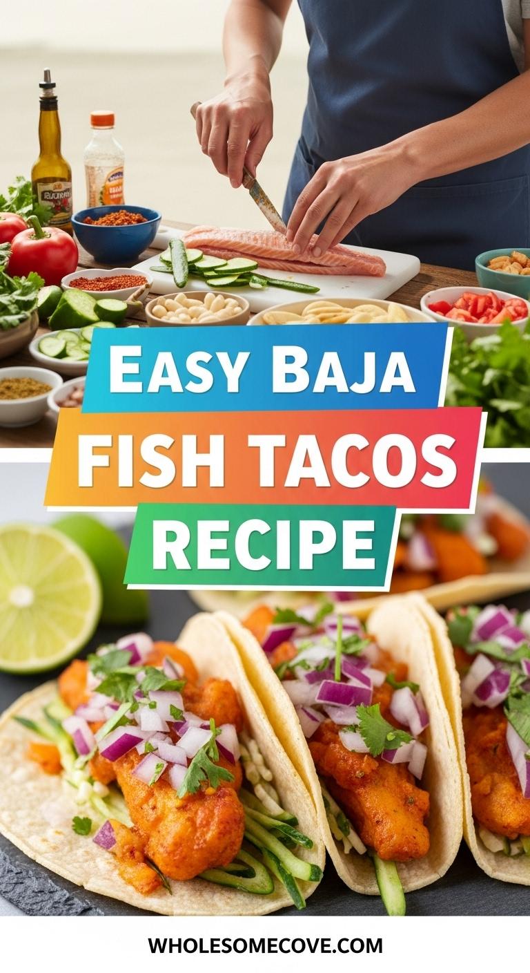 Baja Fish Tacos Recipe - Street Food Style at Home Baja Fish Tacos Recipe - Street Food Style at Home