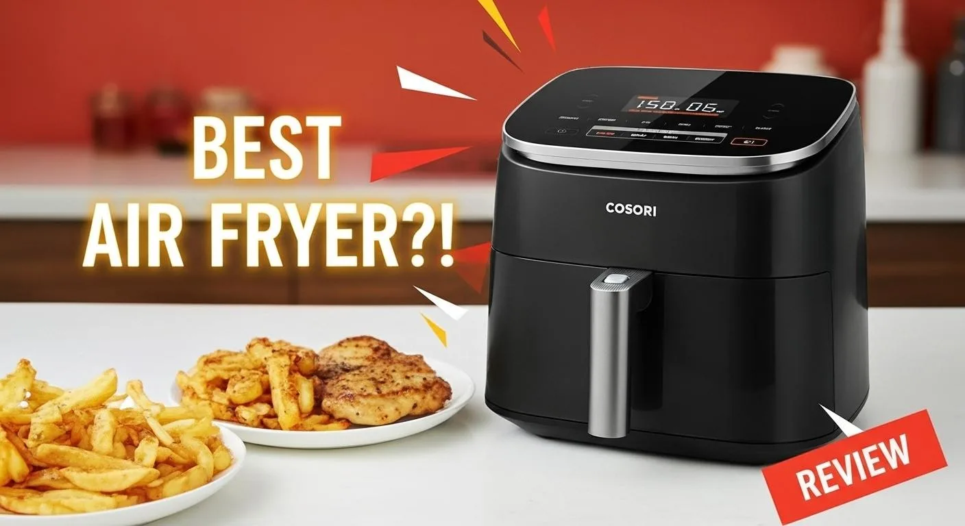 COSORI TurboBlaze 6-Qt 9-in-1 Air Fryer Review Why It’s a Kitchen Must-Have for Easy, Healthy Cooking