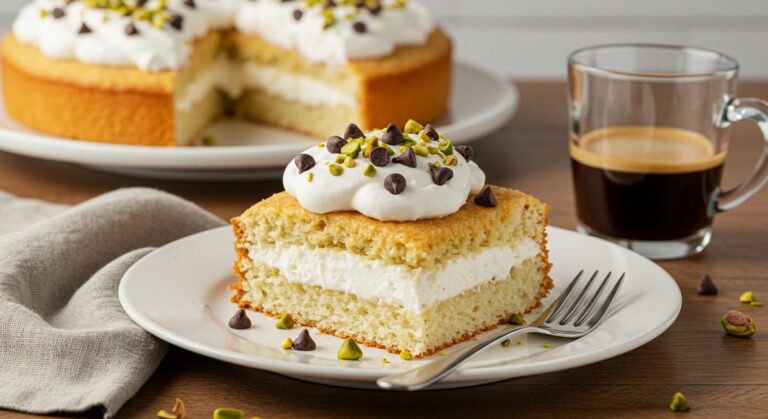 Cannoli Poke Cake Recipe