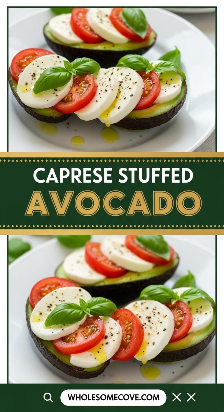 Caprese Stuffed Avocados Recipe – Fresh Picnic Recipe to Try