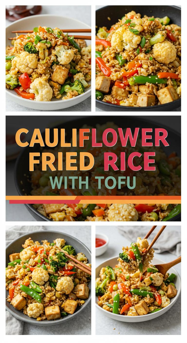 Cauliflower Fried Rice with Tofu Recipe Cauliflower Fried Rice with Tofu Recipe
