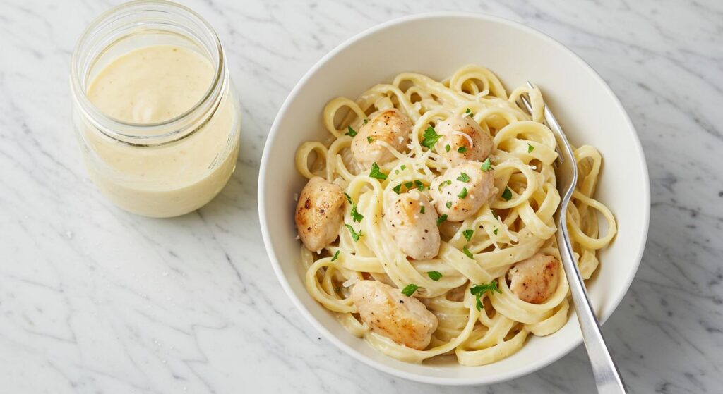 Chicken Alfredo Recipe With Jar Sauce