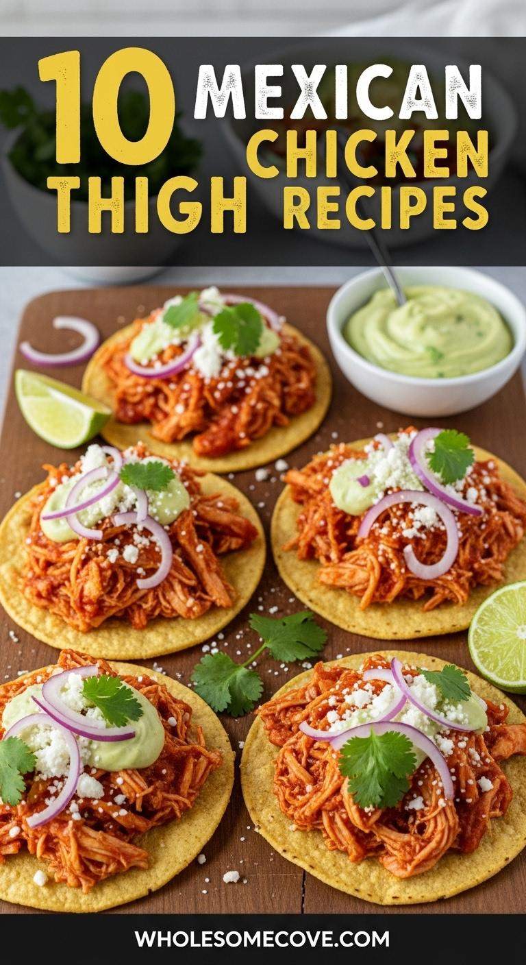 Chicken Thigh Tinga Tostadas Chicken Thigh Tinga Tostadas