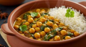 Chickpea and Spinach Curry Recipe