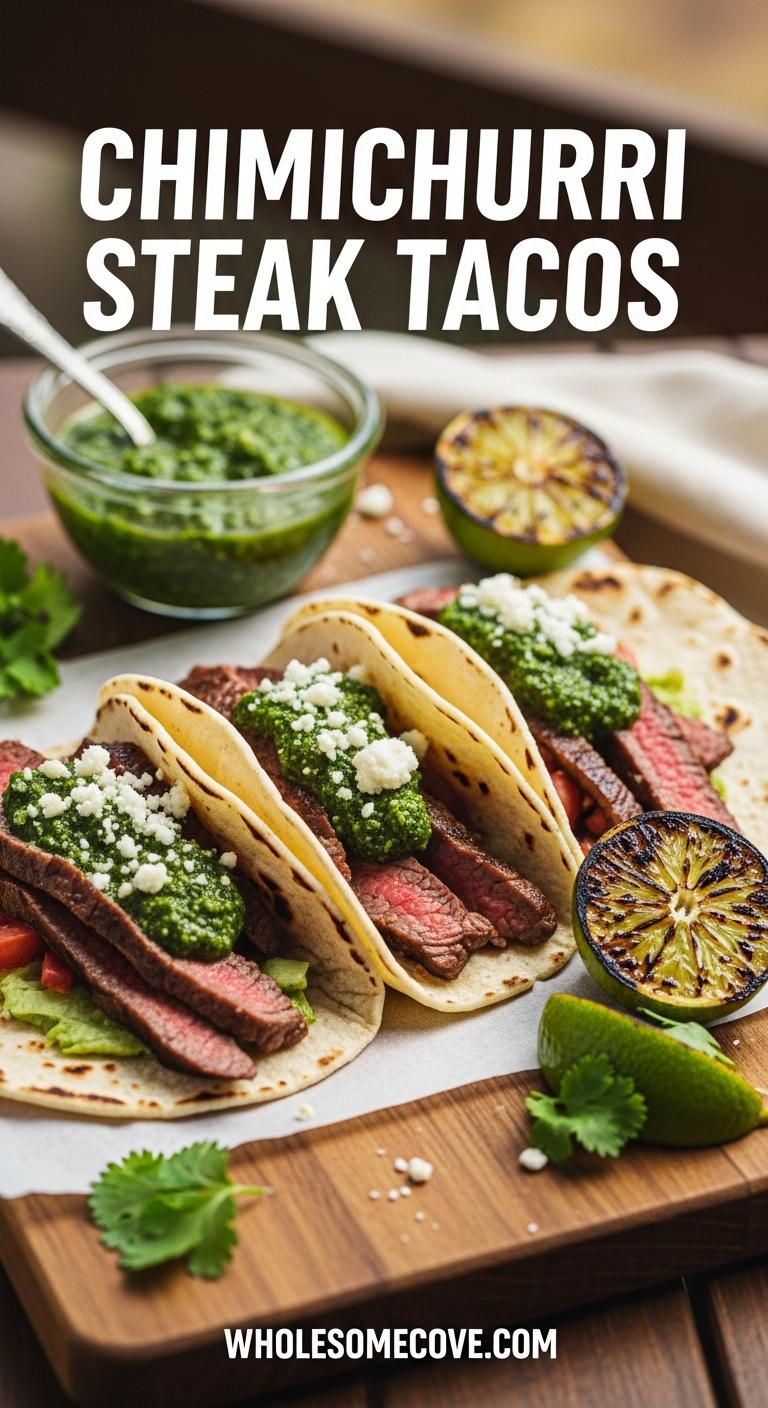 Chimichurri Steak Tacos Recipe – Easy Taco Bar Party Idea Chimichurri Steak Tacos Recipe – Easy Taco Bar Party Idea