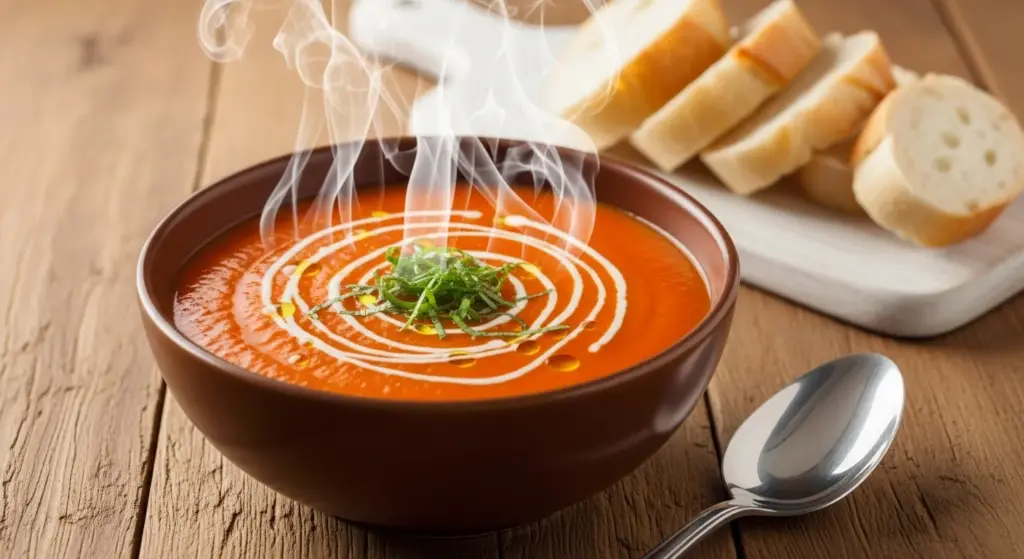 Creamy Tomato Basil Soup Recipe to Warm Your Soul