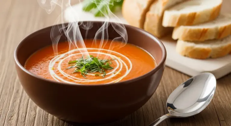 Creamy Tomato Basil Soup Recipe to Warm Your Soul