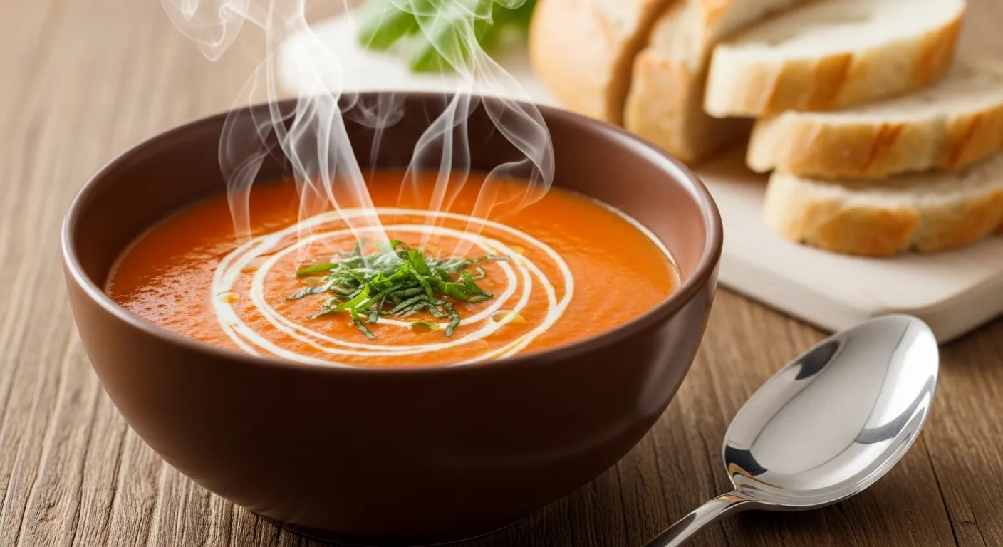 Creamy Tomato Basil Soup Recipe to Warm Your Soul