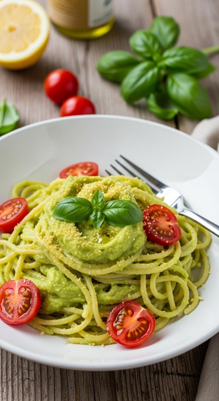 Creamy Avocado Pasta Creamy Avocado Pasta