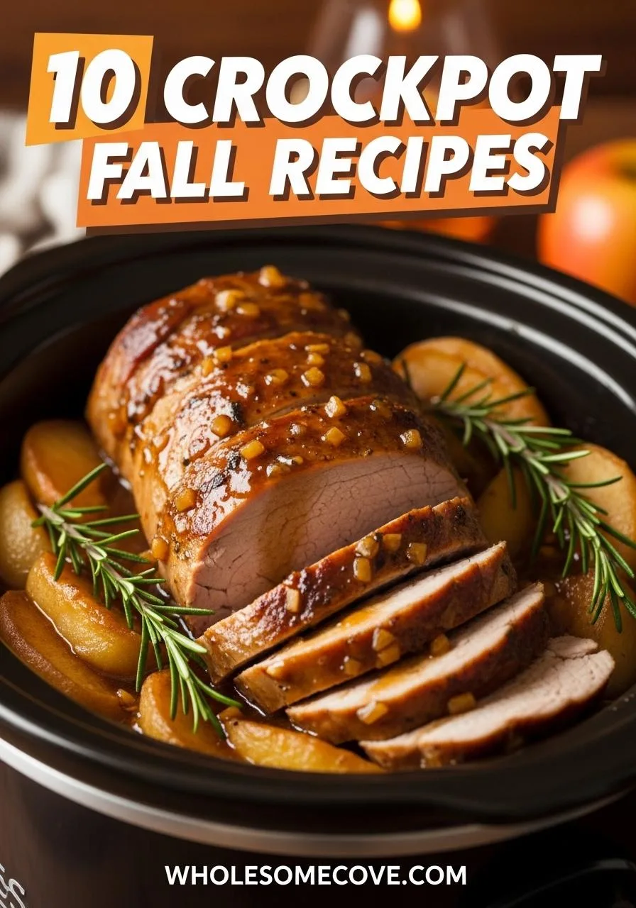 Crockpot Apple Cider Pork Tenderloin