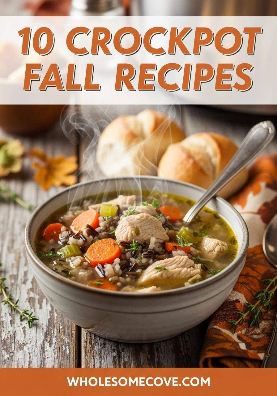 Crockpot Chicken and Wild Rice Soup