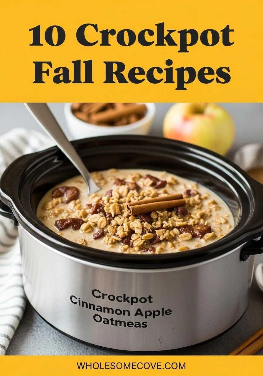 Crockpot Cinnamon Apple Oatmeal