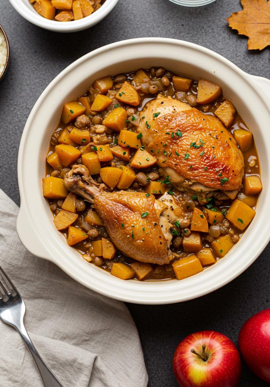Crockpot Fall Apple Cider Chicken Crockpot Fall Apple Cider Chicken