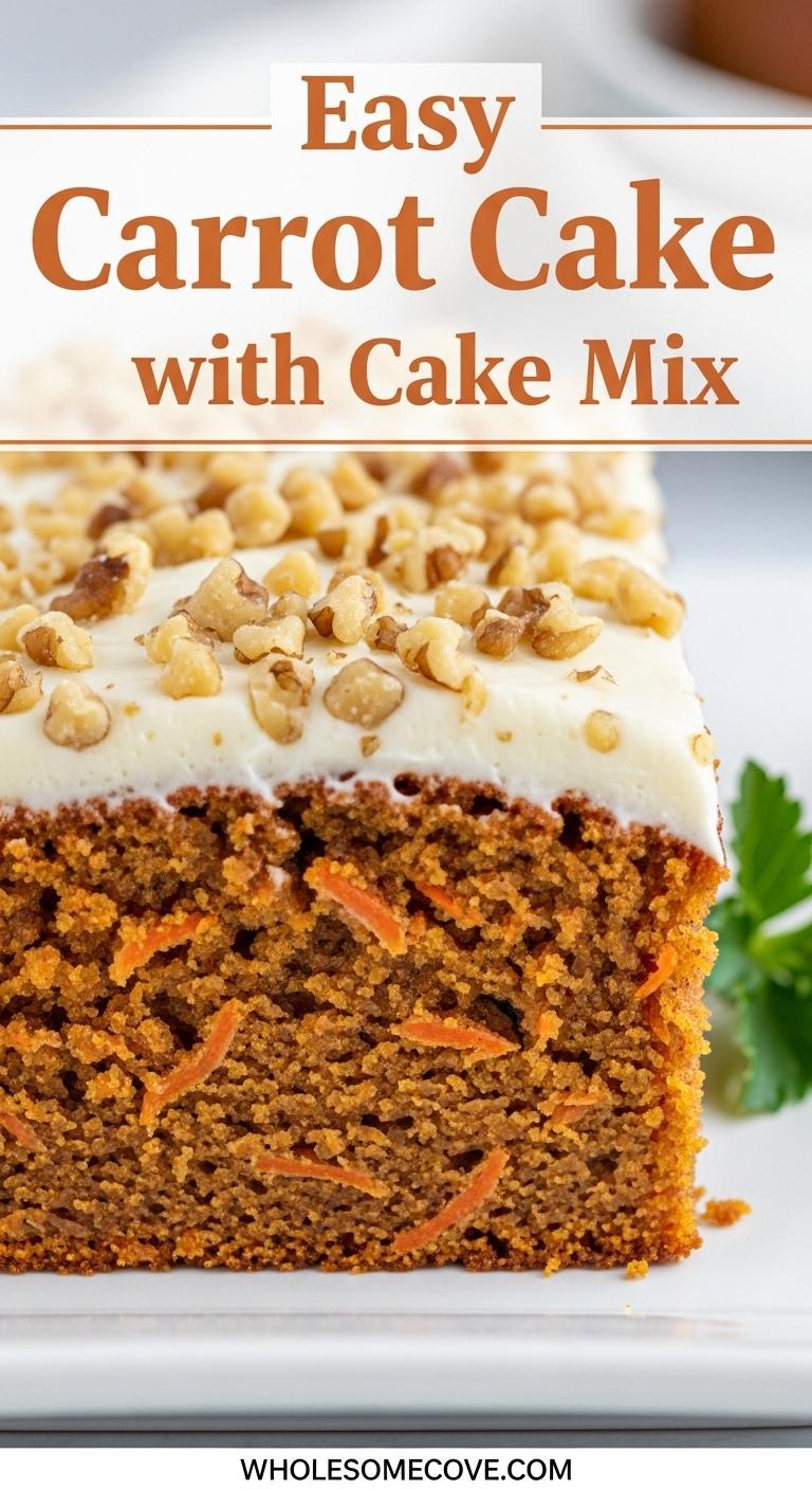 Easy Carrot Cake Recipe with Cake Mix That Saves Time Easy Carrot Cake Recipe with Cake Mix That Saves Time