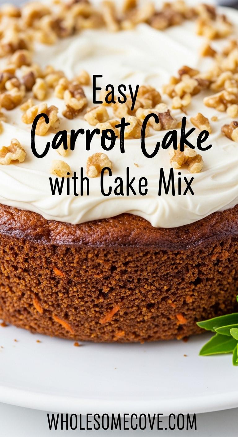 Easy Carrot Cake Recipe with Cake Mix Easy Carrot Cake Recipe with Cake Mix
