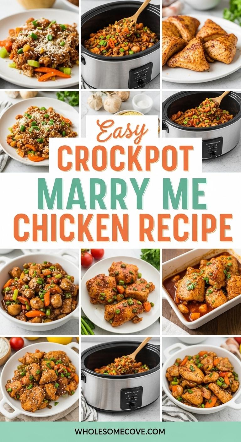 Easy Crockpot Marry Me Chicken Recipe – Make Ahead Comfort Food Easy Crockpot Marry Me Chicken Recipe – Make Ahead Comfort Food
