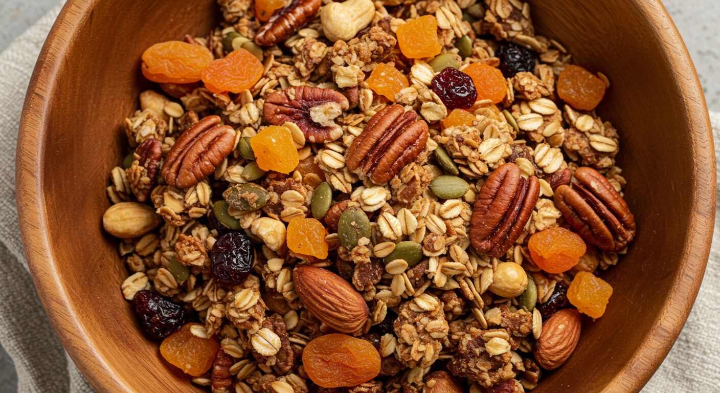 Easy Healthy Homemade Granola Recipe