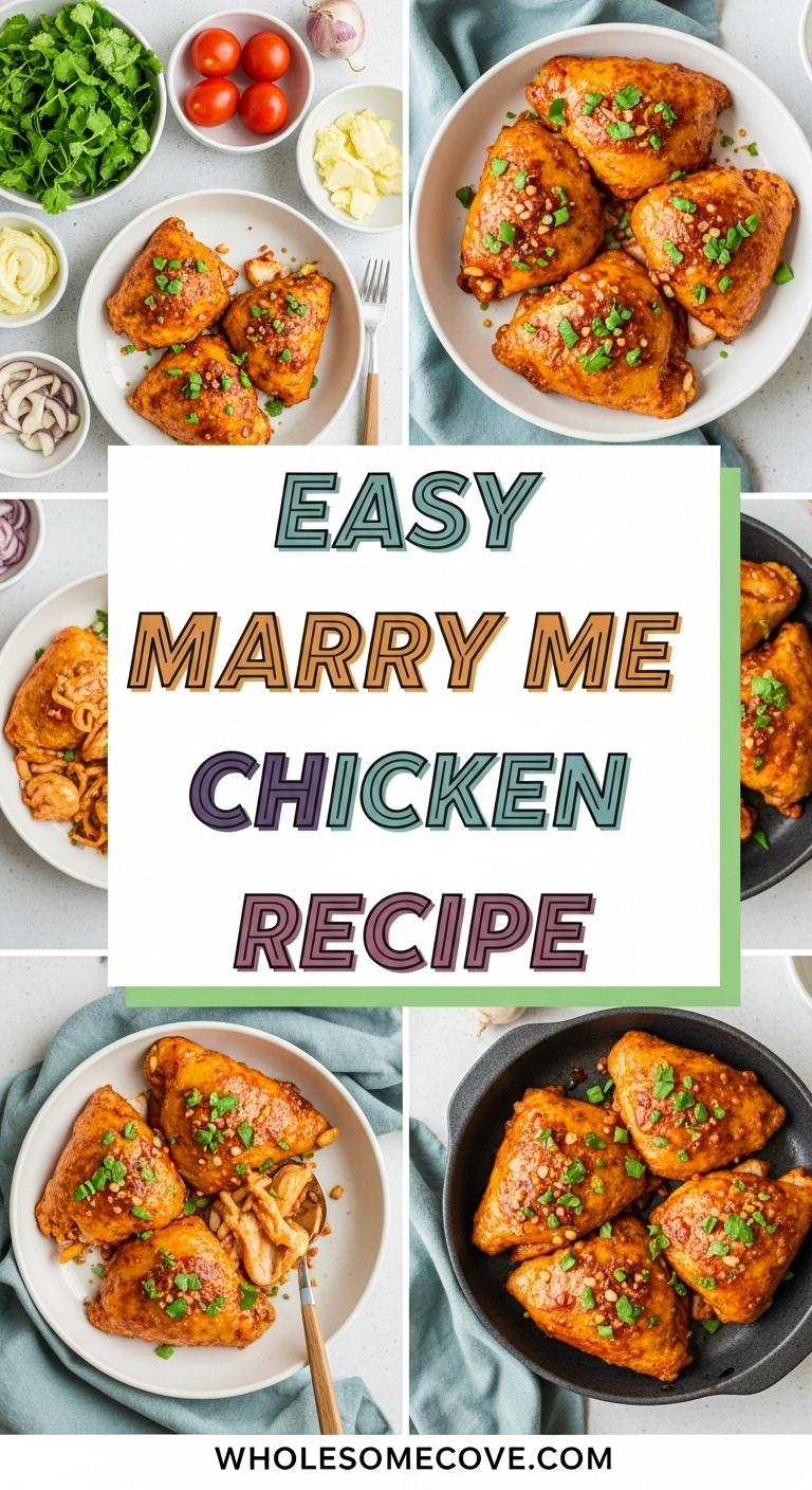 Easy Marry Me Chicken Recipe – Romantic Dinner Made Easy Easy Marry Me Chicken Recipe – Romantic Dinner Made Easy