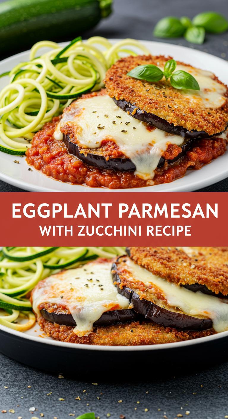 Eggplant Parmesan with Zucchini Recipe Eggplant Parmesan with Zucchini Recipe