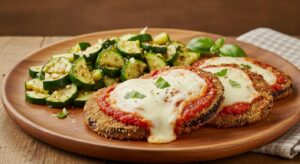 Eggplant Parmesan with Zucchini Recipe