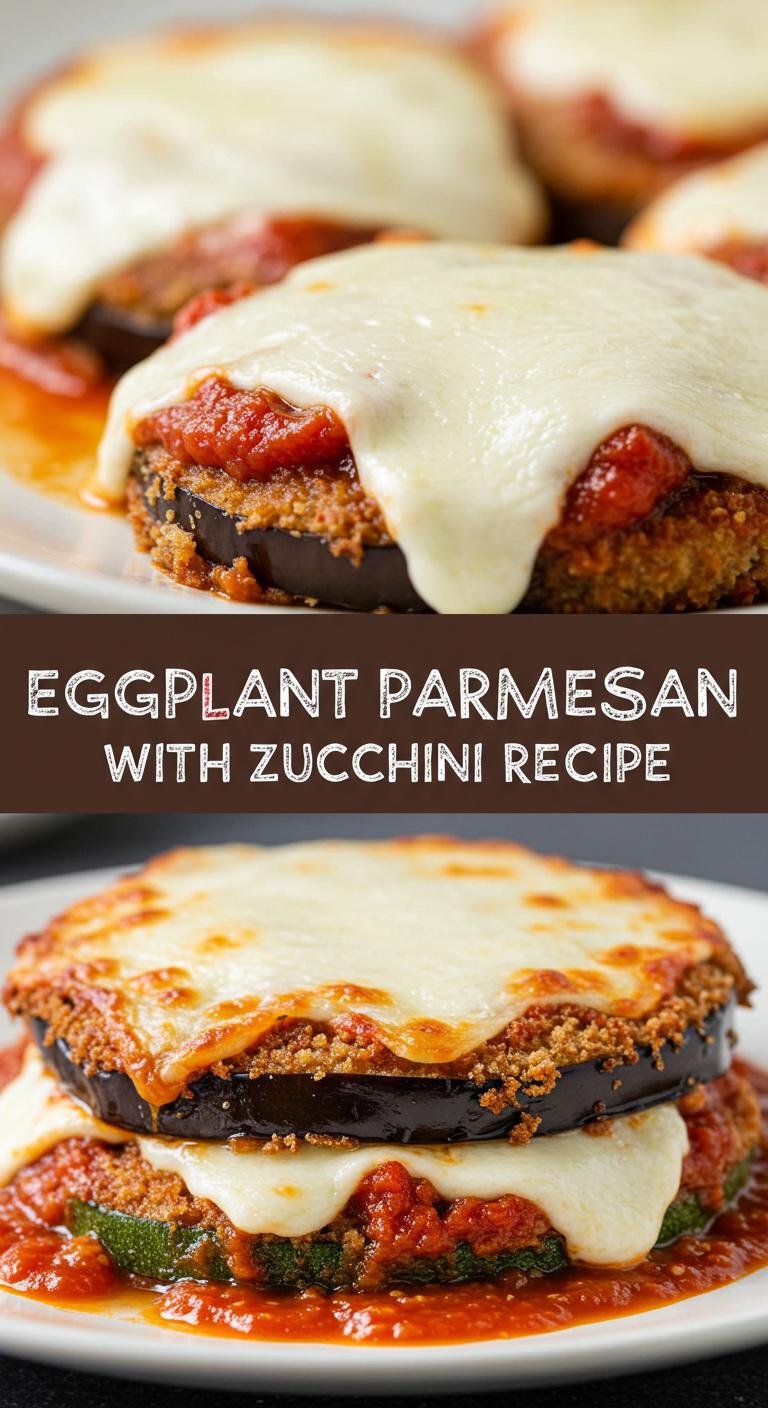 Eggplant Parmesan with Zucchini Recipe Eggplant Parmesan with Zucchini Recipe