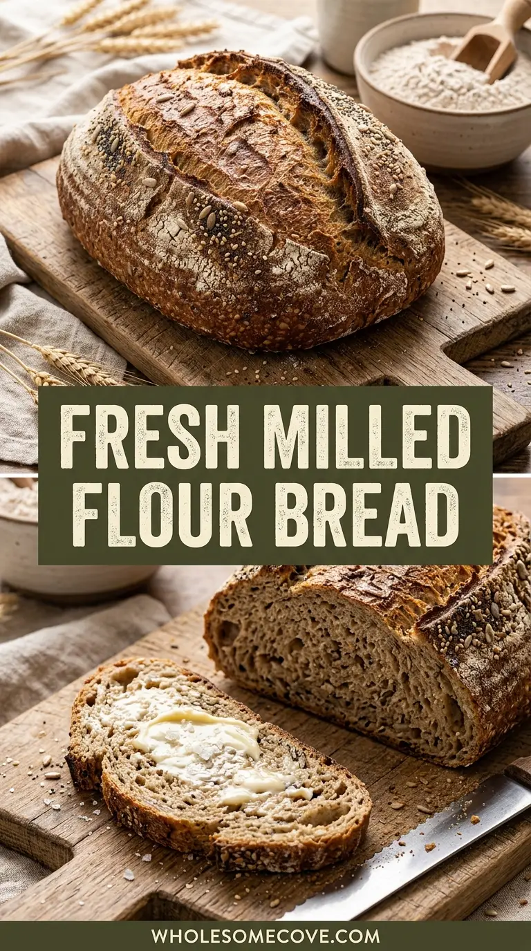 Fresh Milled Flour Bread