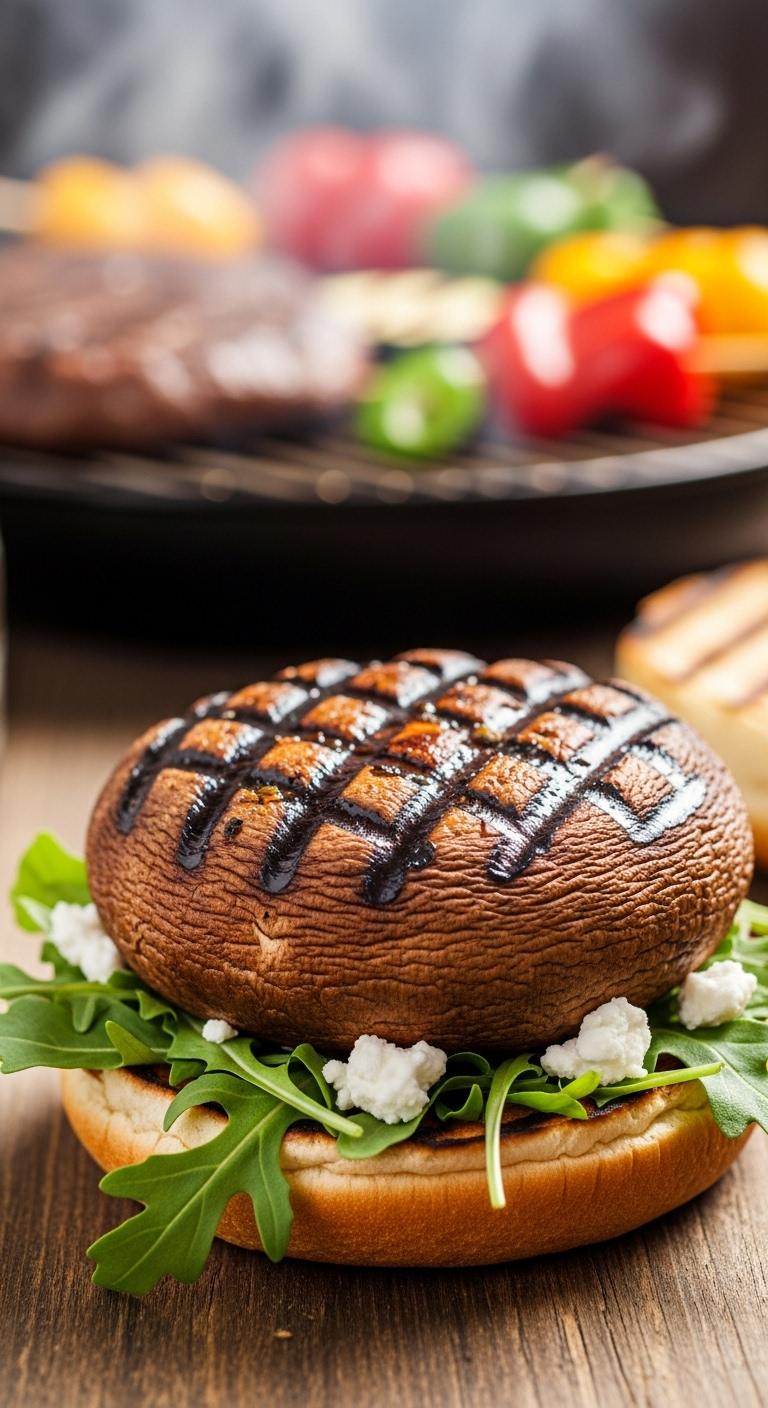 Grilled Portobello Mushrooms Grilled Portobello Mushrooms