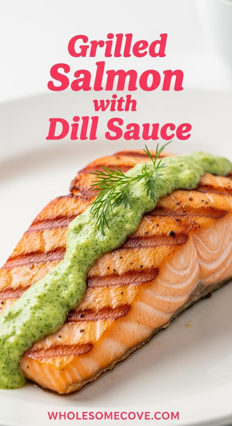 Grilled Salmon with Dill Sauce Recipe – Quick & Healthy Fish Dish Grilled Salmon with Dill Sauce Recipe – Quick & Healthy Fish Dish
