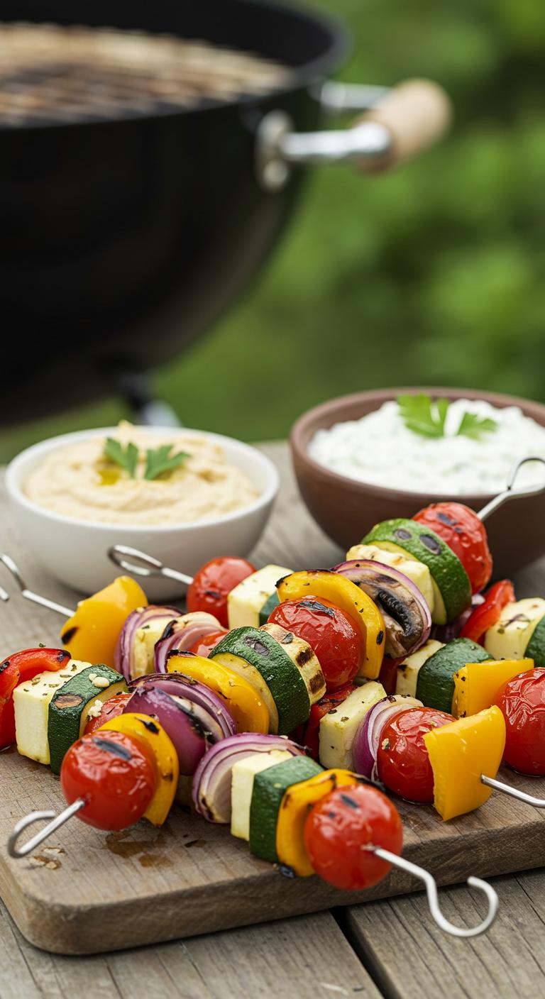 Grilled Vegetable Skewers Grilled Vegetable Skewers