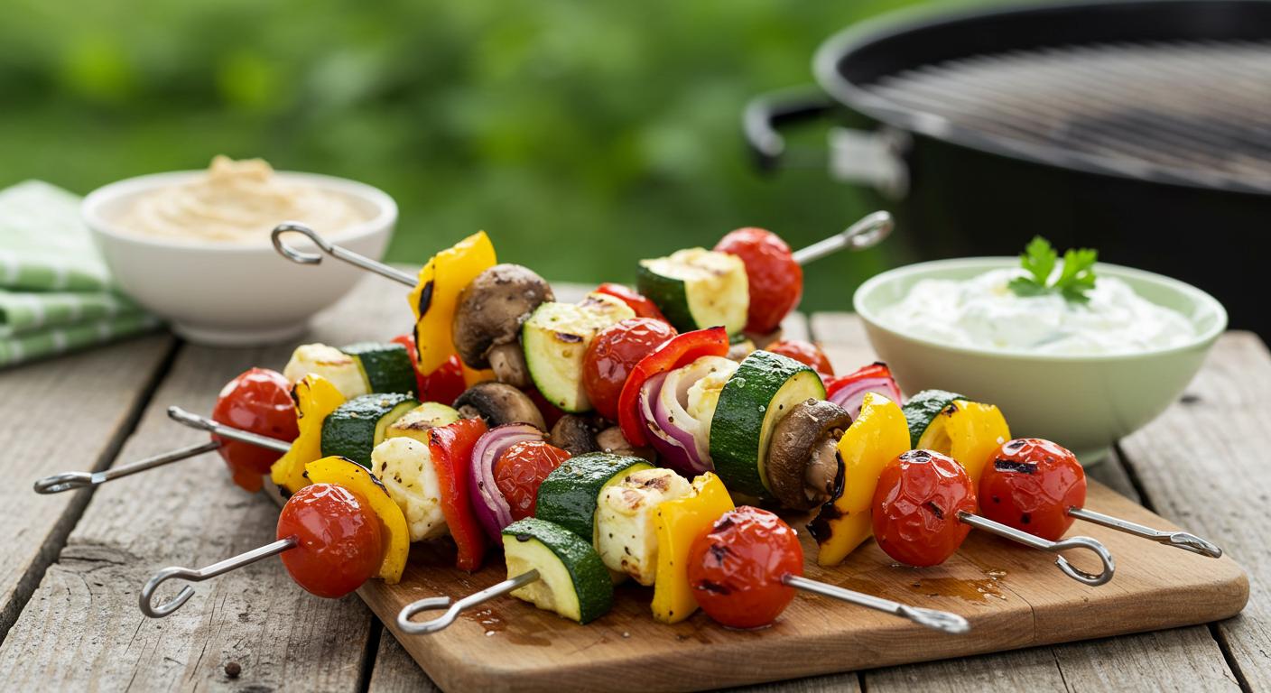 Grilled Vegetable Skewers Recipe
