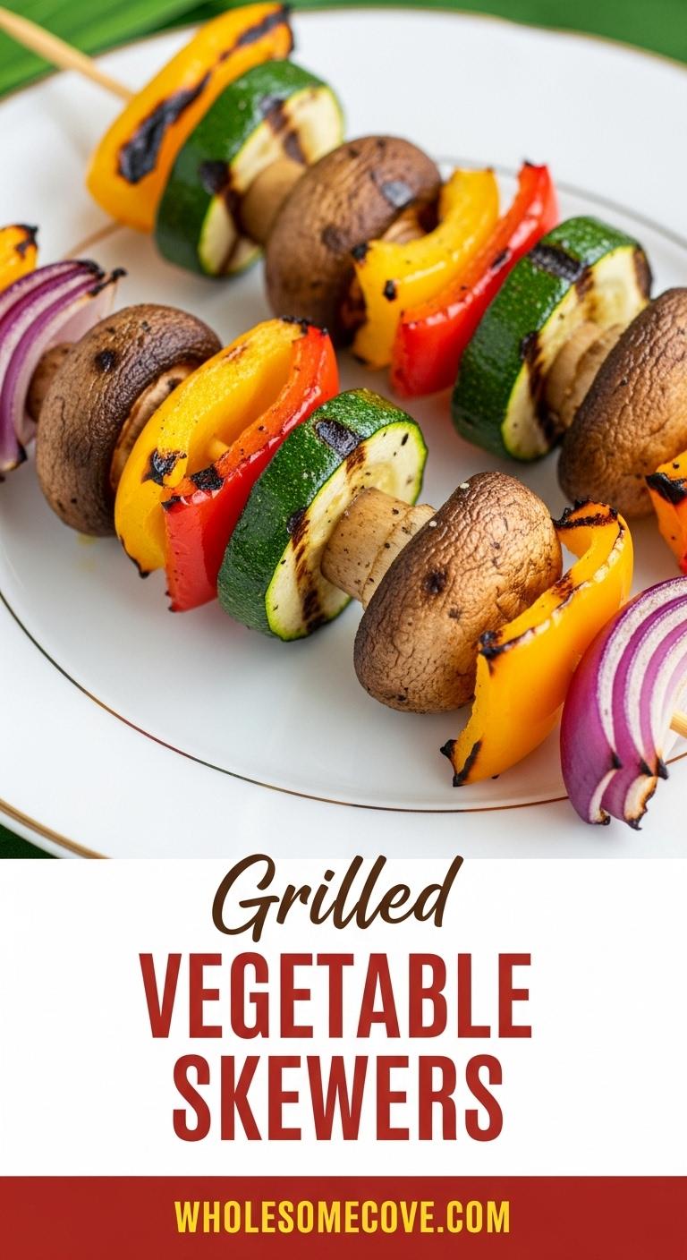 Grilled Vegetable Skewers Recipe – Colorful Summer BBQ Side Dish Grilled Vegetable Skewers Recipe – Colorful Summer BBQ Side Dish