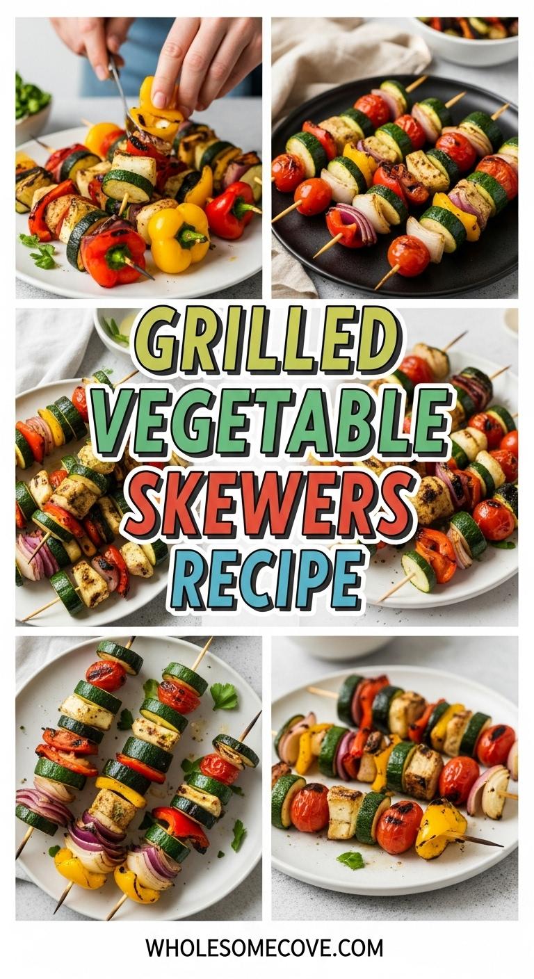 Grilled Vegetable Skewers Recipe – Family-Friendly Veggie Dinner Grilled Vegetable Skewers Recipe – Family-Friendly Veggie Dinner