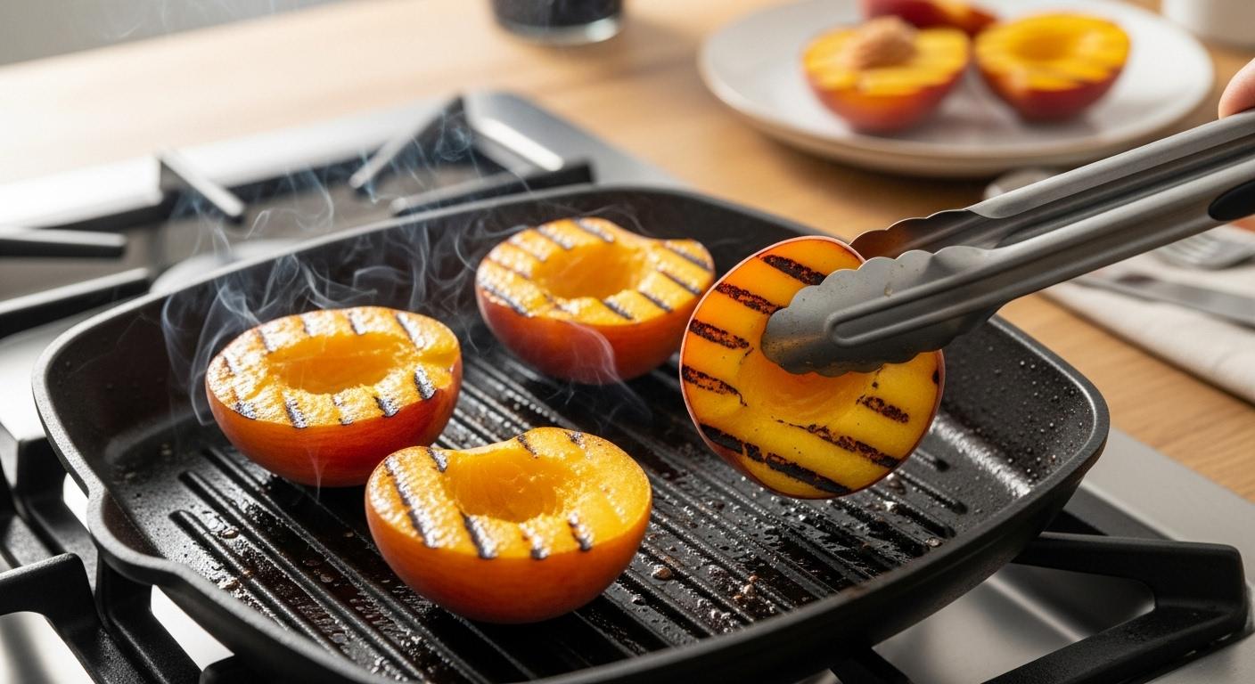 Grill the Peaches Grill the Peaches