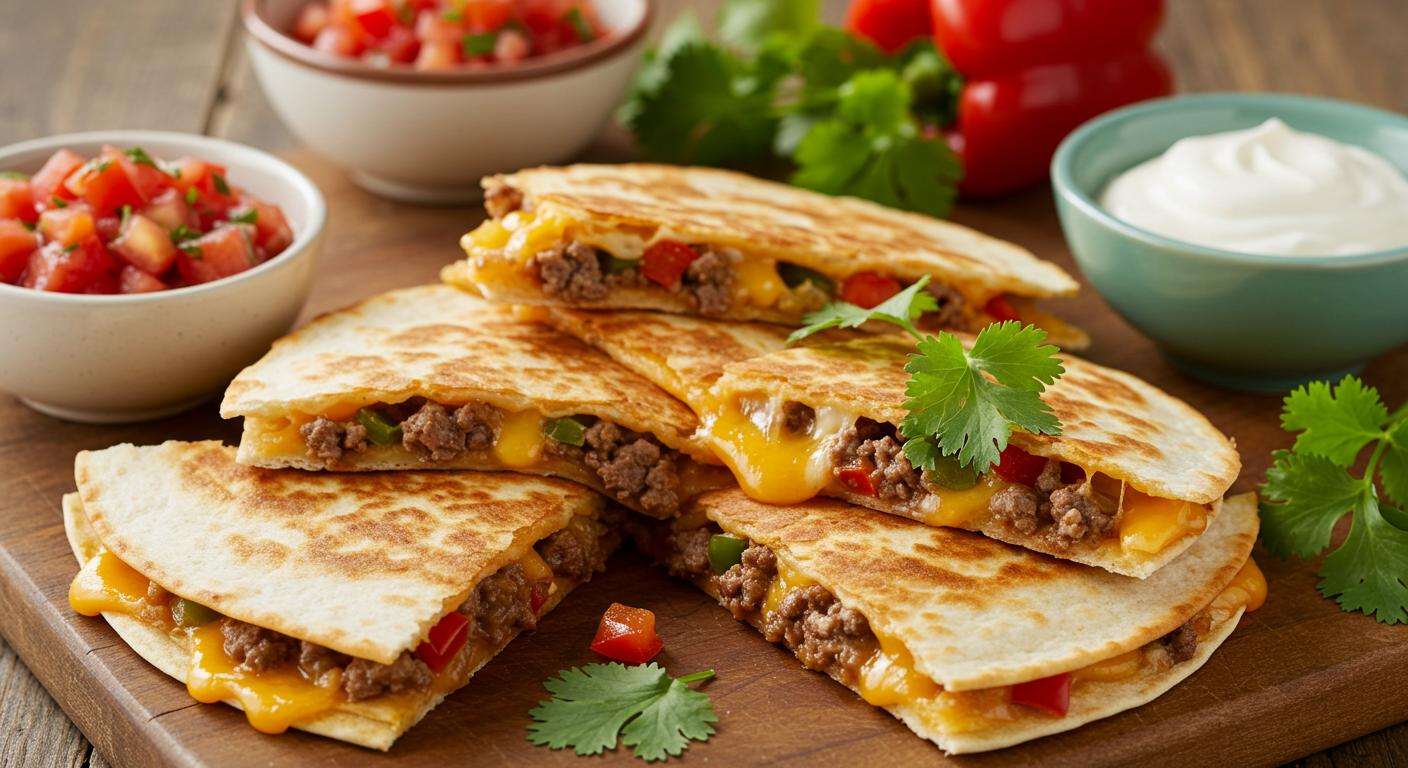 Ground Elk Quesadillas Recipe