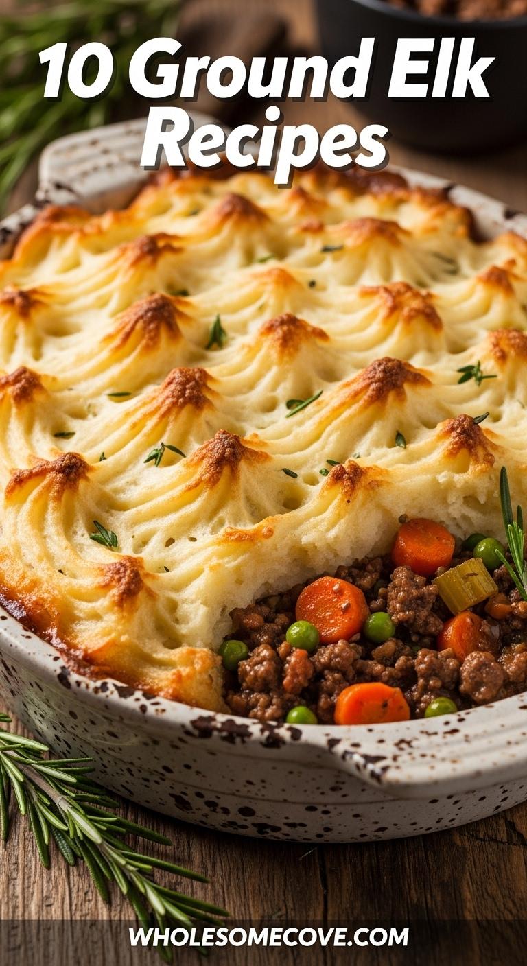 Ground Elk Shepherd’s Pie Ground Elk Shepherd’s Pie