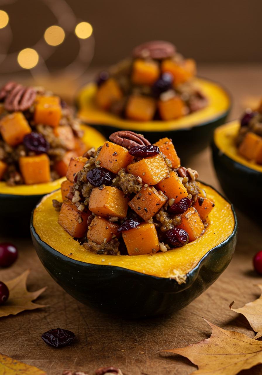 Harvest Stuffed Acorn Squash Harvest Stuffed Acorn Squash