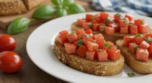 Healthy Bruschetta Recipe